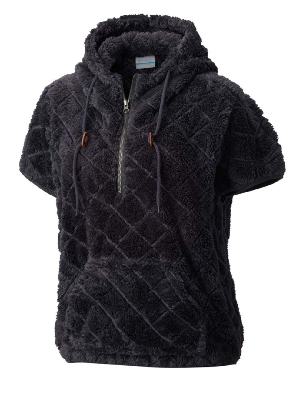 Columbia Fire Side Sherpa Hooded Shrug Gray Coat Women's XS